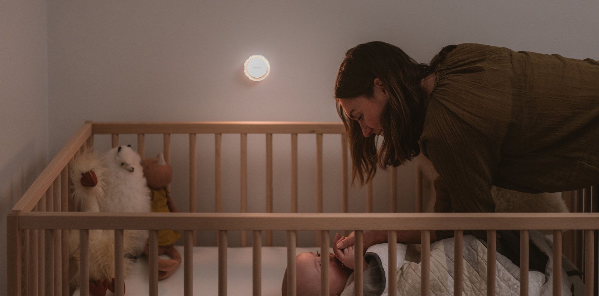 Weiches, warmes Licht | Sanfter Schlaf » Sensor-Nachtlicht für die Steckdose