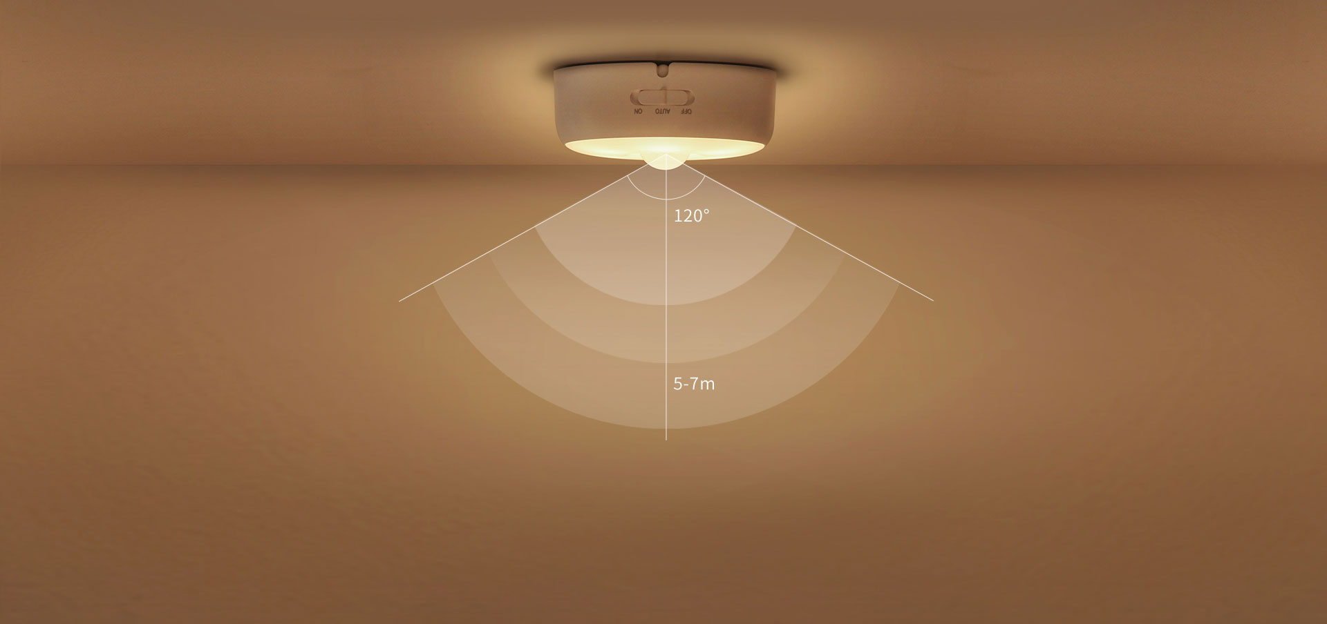 Praktischer Bewegungsmelder » Nachtlicht mit Bewegungssensor (Aufladbar)