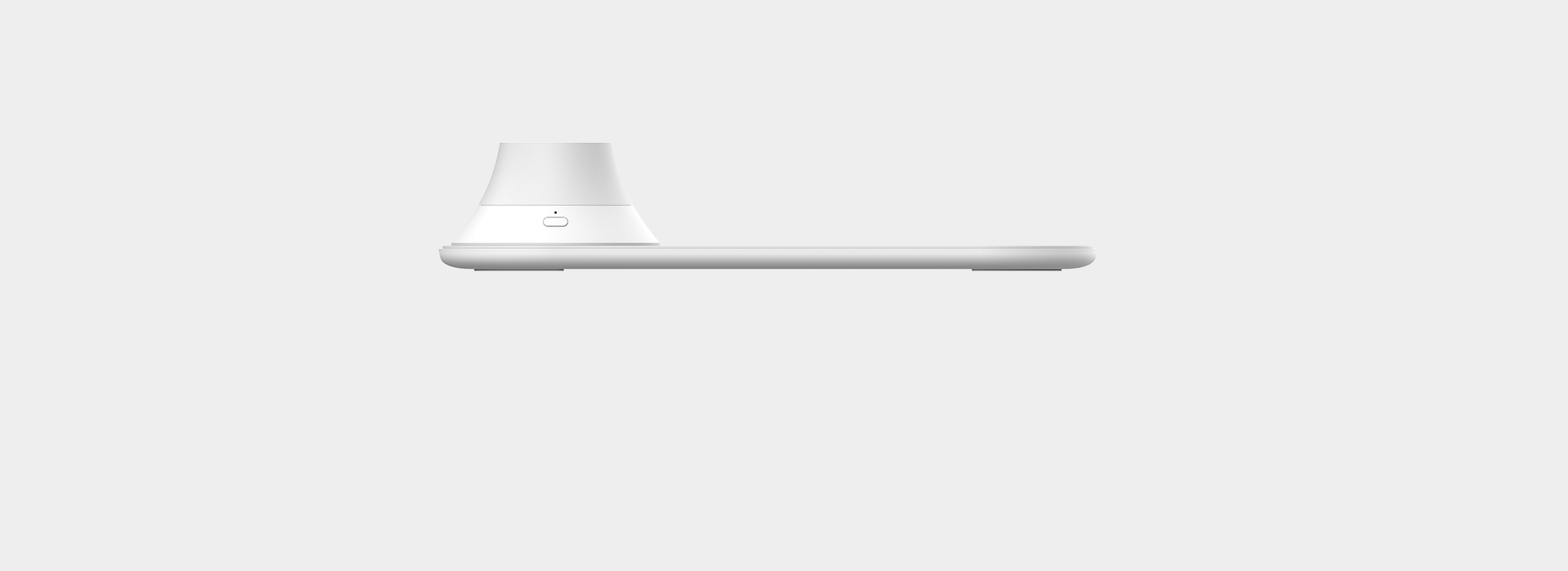 Eingebauter Polymer-Akku | Ultra-dünnes Ladepad » Kabelloses Ladegerät mit Nachtlicht