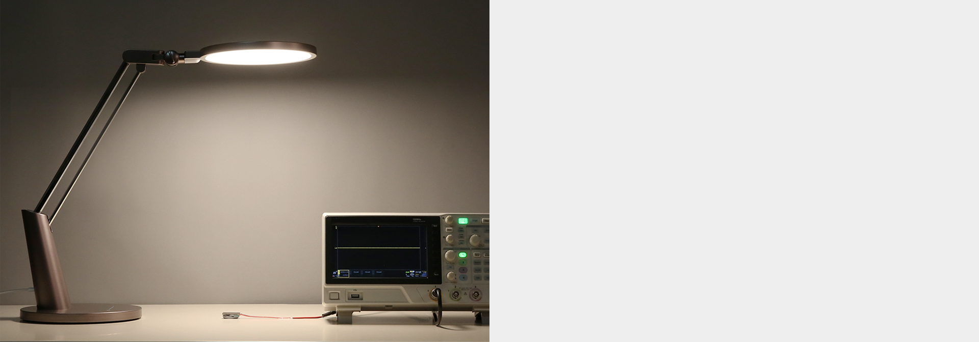 Flimmerfreies Licht für eine angenehme Atmosphäre » Augenschonende Serene Schreibtischleuchte Pro