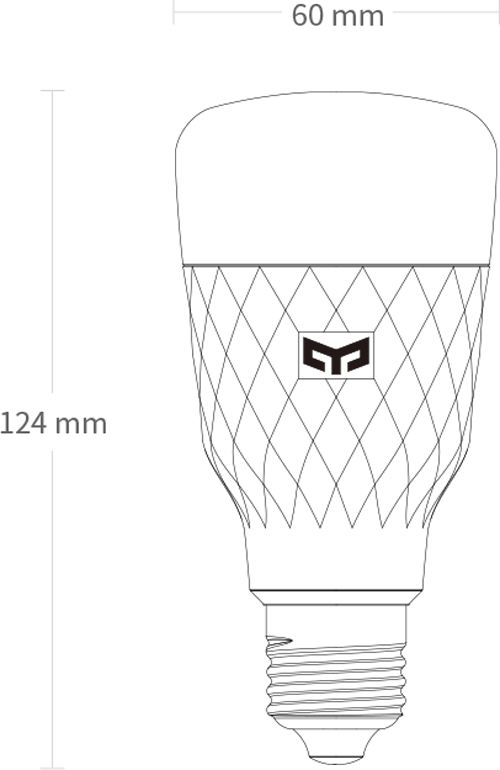 » Smart LED Lampe 1S (Dimmbar)