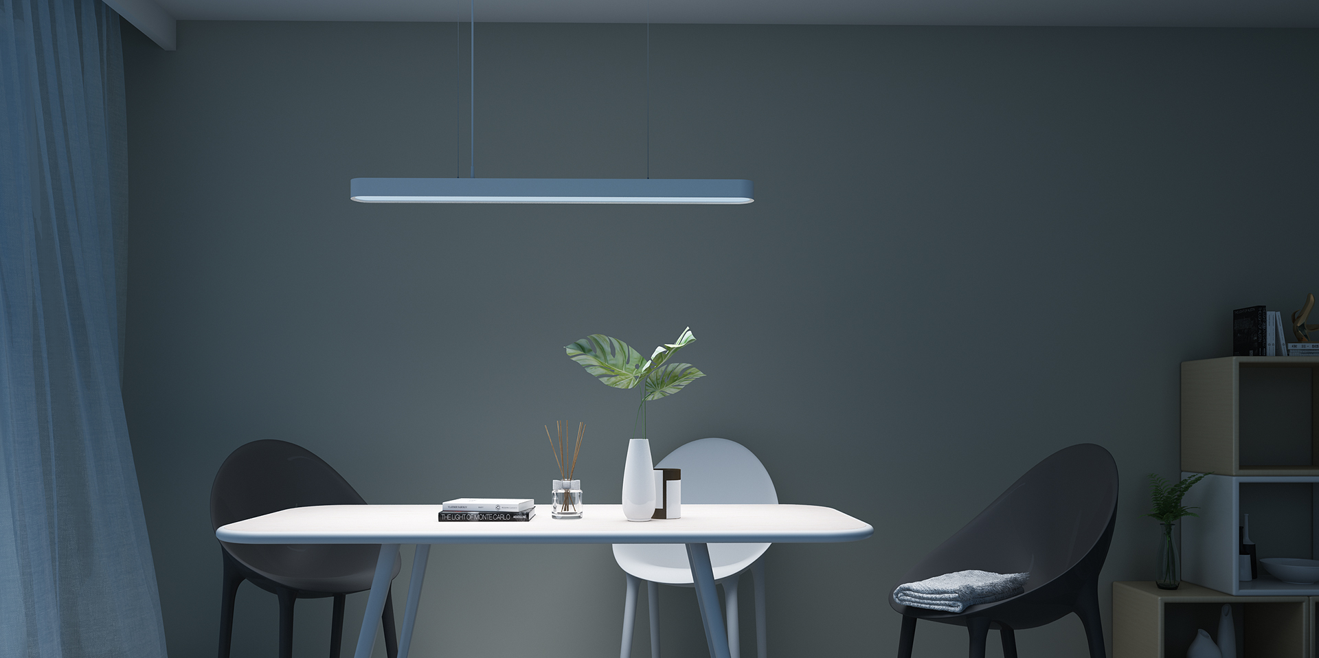 Dimmbar und einstellbare Farbtemperatur » Crystal Pendelleuchte