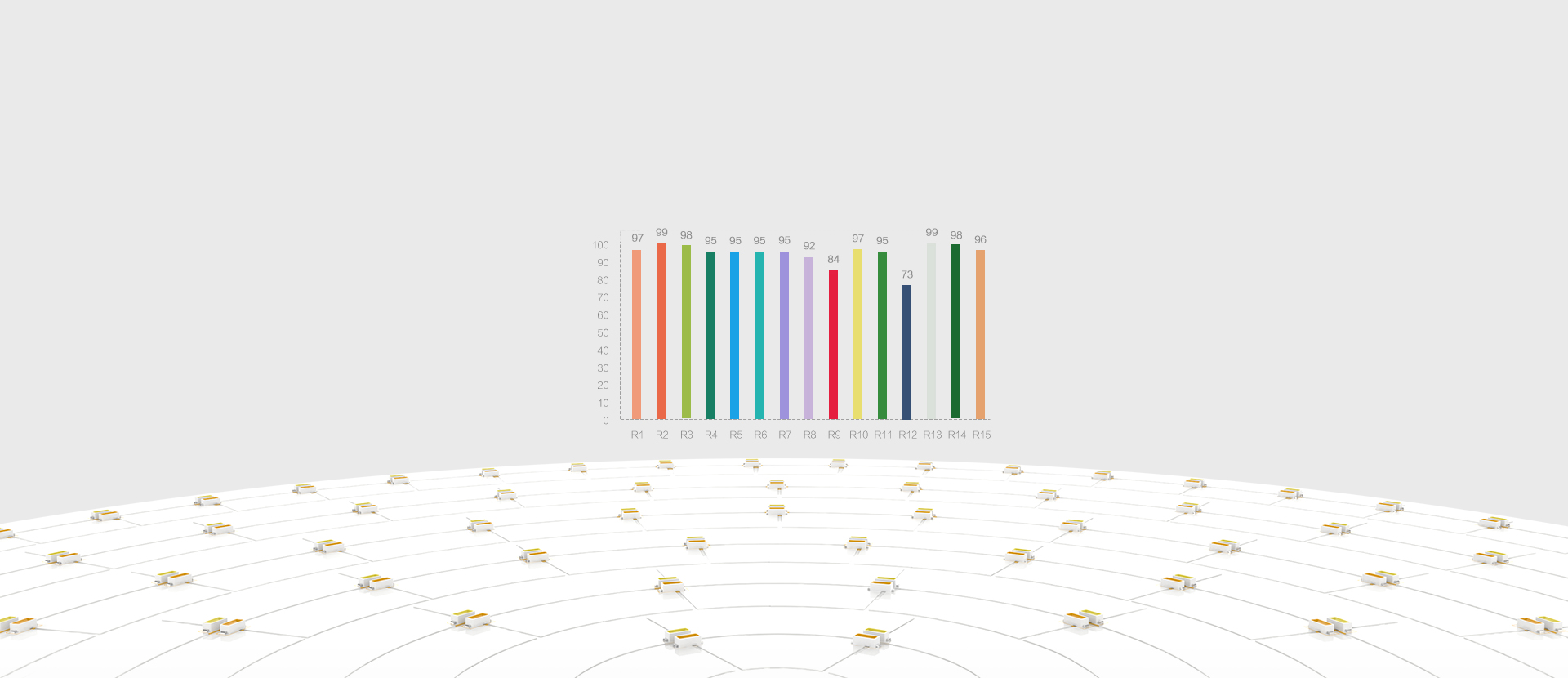 Sehen Sie die Umgebung in ihren wahren Farben » LED Deckenleuchte (Weiß)