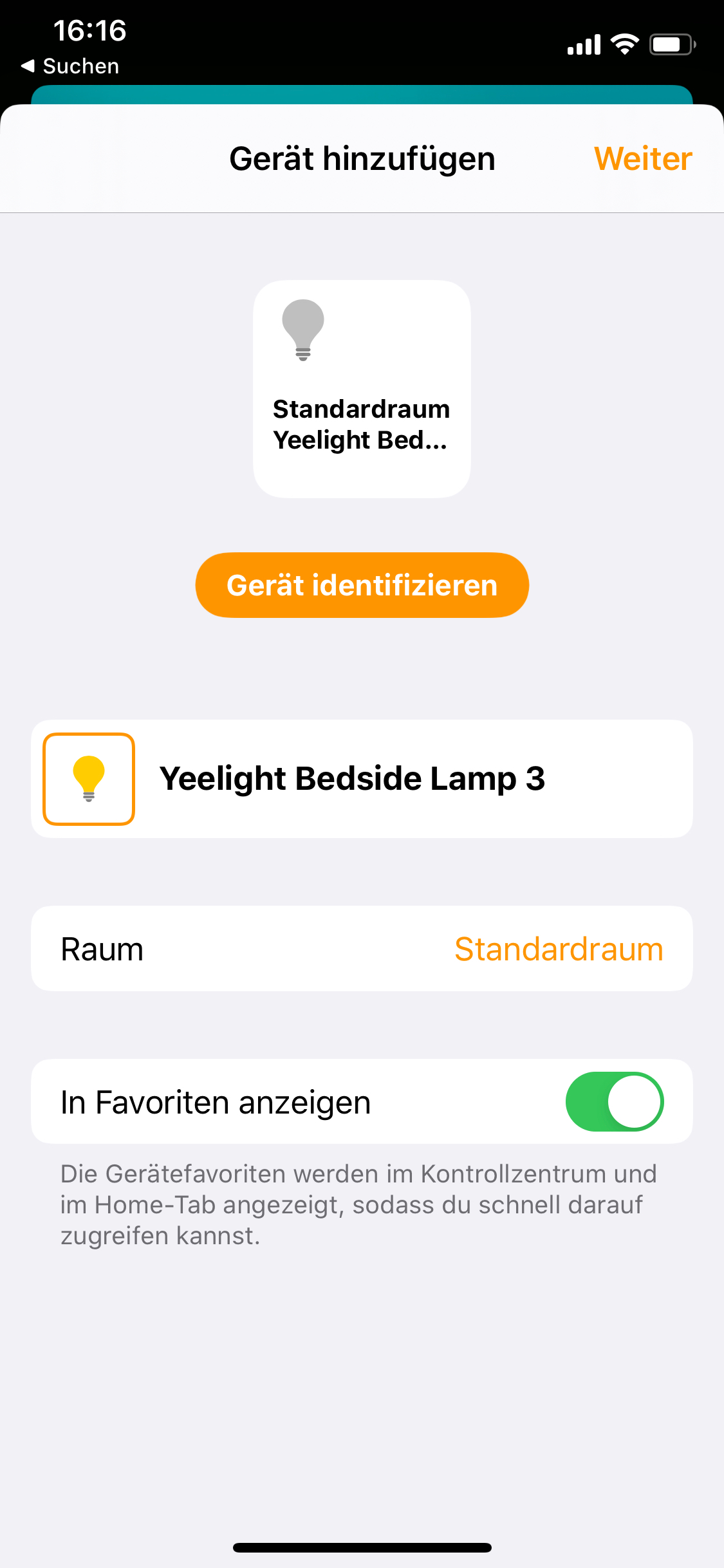 FAQ | Wie verbinde ich meine Yeelight Geräte mit HomeKit? | Schritt 03