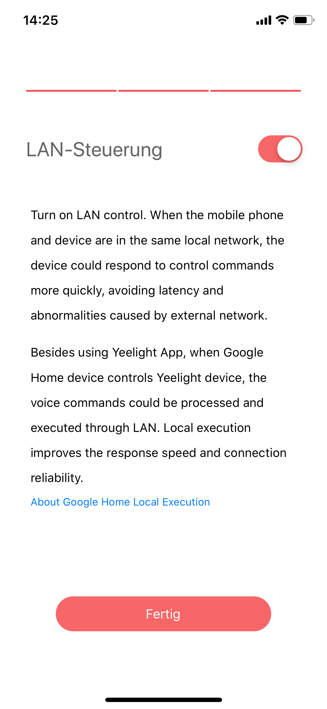 FAQ | Wie verbinde ich meine Yeelight Geräte mit der Yeelight App? | Schritt 10
