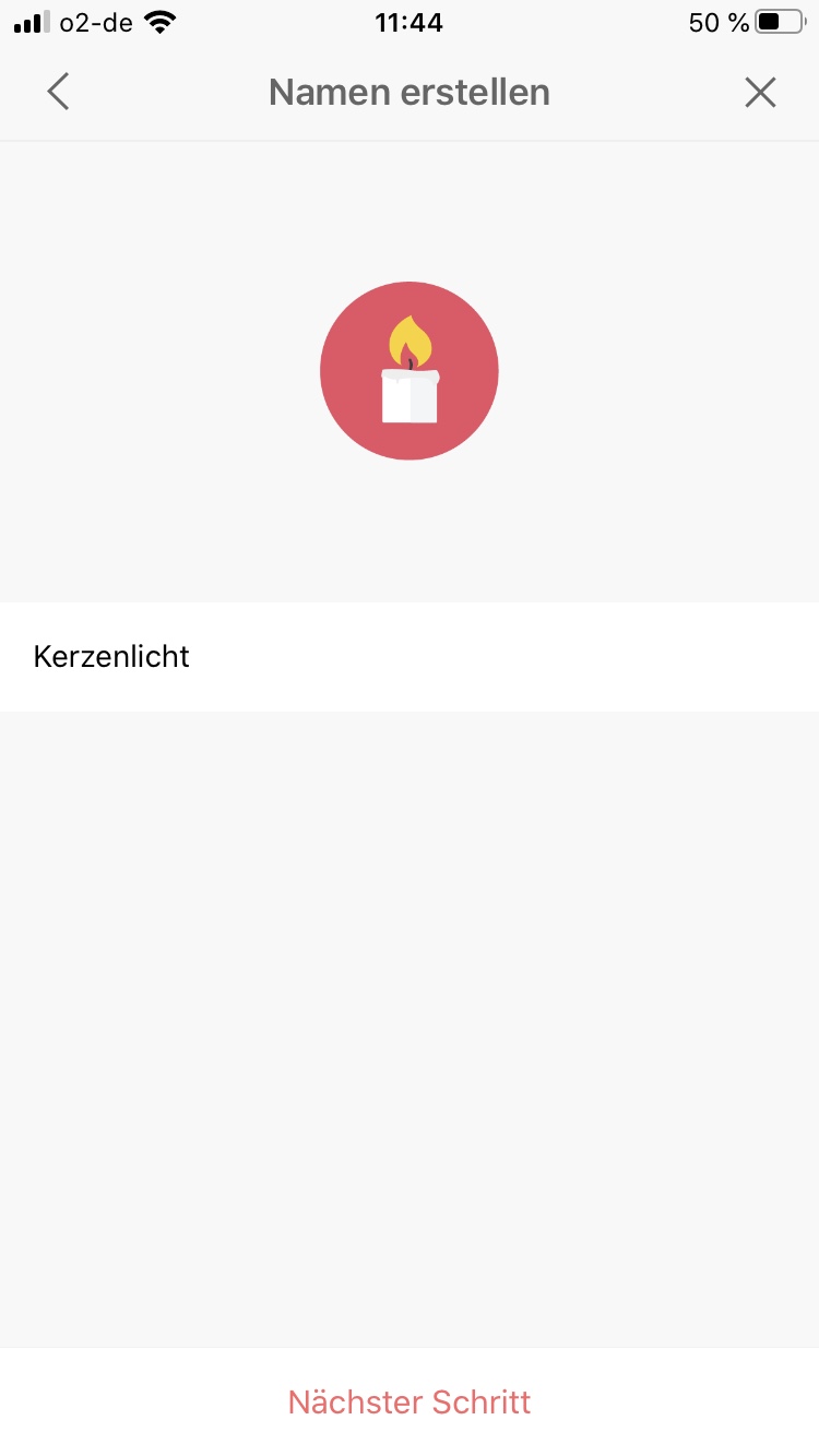 FAQ | Erstellen von Lichtszenen | App-Funktionen | Schritt 04