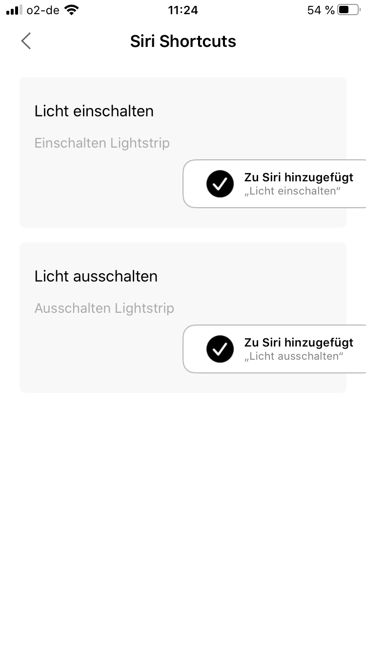 FAQ | Siri Shortcut | App-Funktionen | Schritt 06